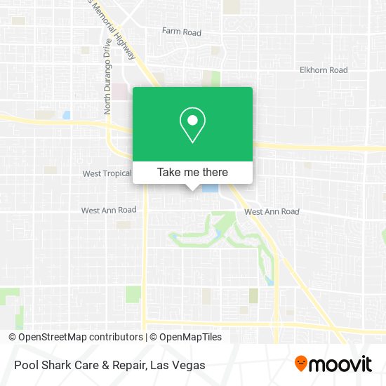 Pool Shark Care & Repair map