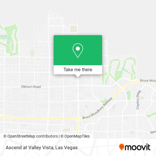 Ascend at Valley Vista map