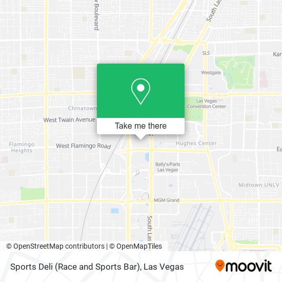 Mapa de Sports Deli (Race and Sports Bar)