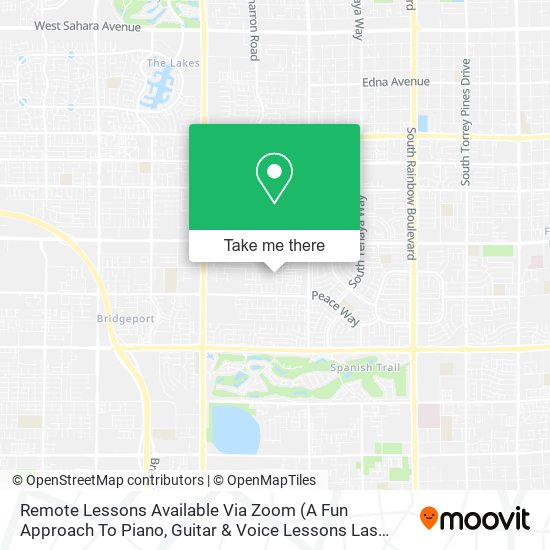 Mapa de Remote Lessons Available Via Zoom (A Fun Approach To Piano, Guitar & Voice Lessons Las Vegas)
