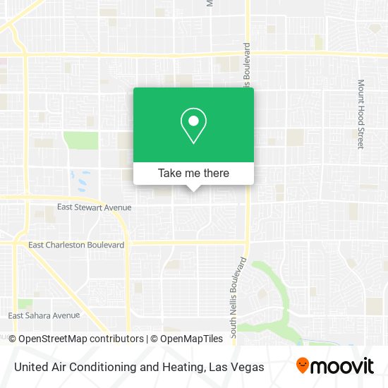 United Air Conditioning and Heating map
