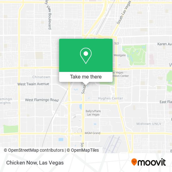 Chicken Now map