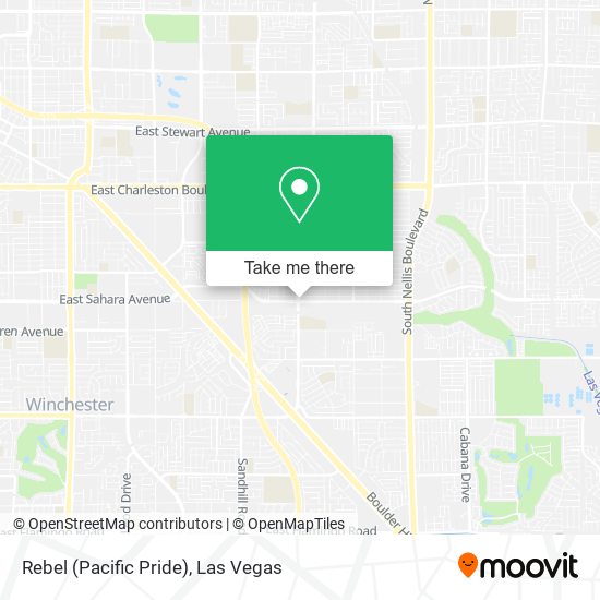 Mapa de Rebel (Pacific Pride)