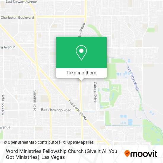 Mapa de Word Ministries Fellowship Church (Give It All You Got Ministries)