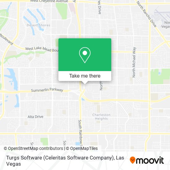 Turgs Software (Celeritas Software Company) map