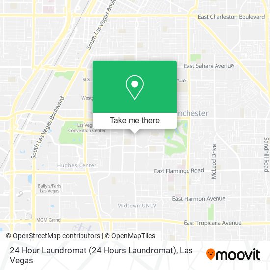 Mapa de 24 Hour Laundromat (24 Hours Laundromat)