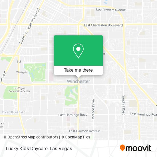 Mapa de Lucky Kids Daycare