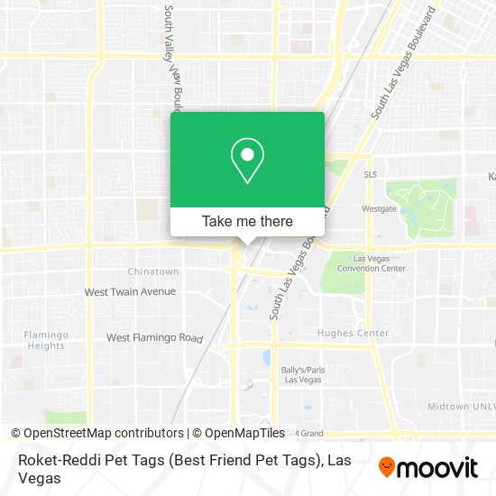 Roket-Reddi Pet Tags (Best Friend Pet Tags) map
