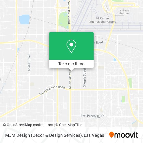 Mapa de MJM Design (Decor & Design Services)