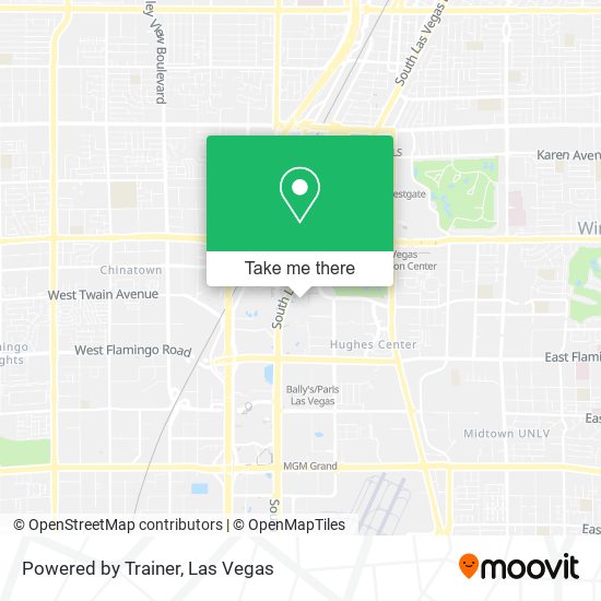 Mapa de Powered by Trainer