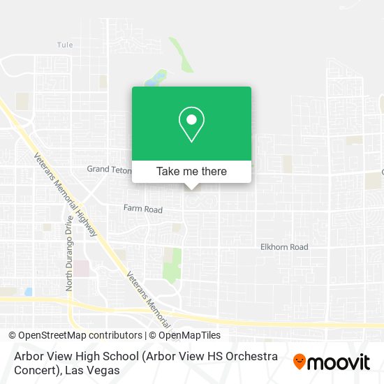 Arbor View High School (Arbor View HS Orchestra Concert) map