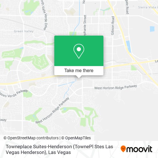 Towneplace Suites-Henderson (TownePl Stes Las Vegas Henderson) map