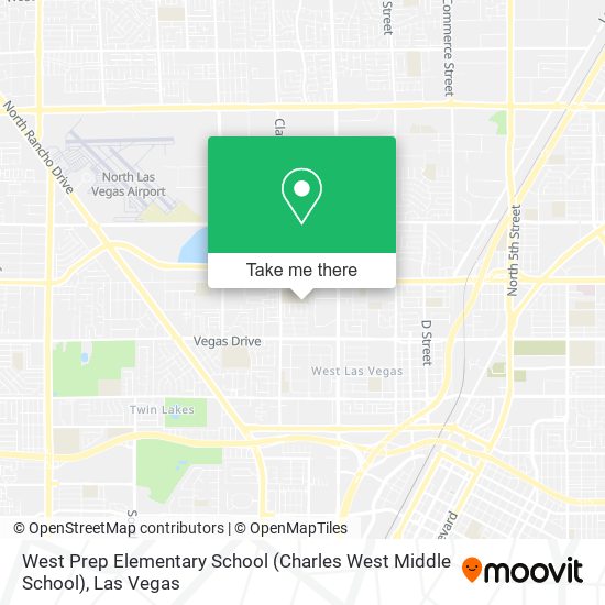 West Prep Elementary School (Charles West Middle School) map