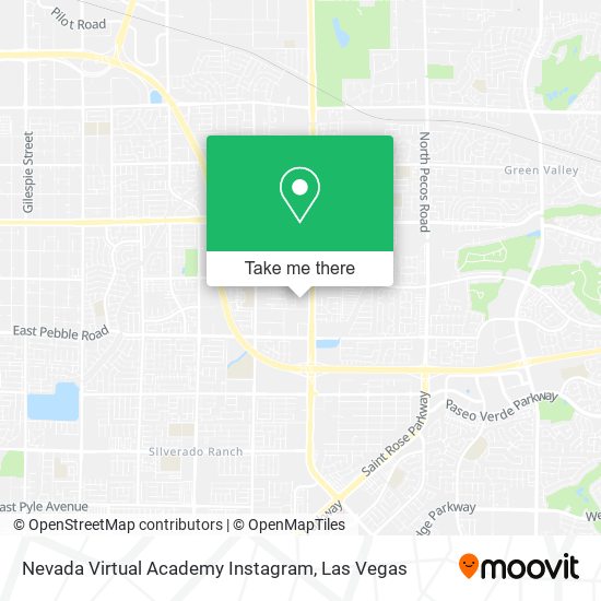 Nevada Virtual Academy Instagram map