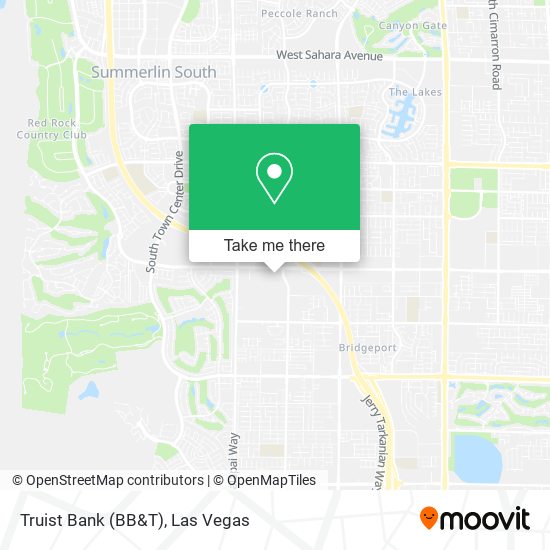 Truist Bank (BB&T) map