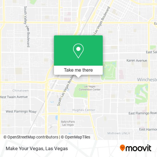 Mapa de Make Your Vegas