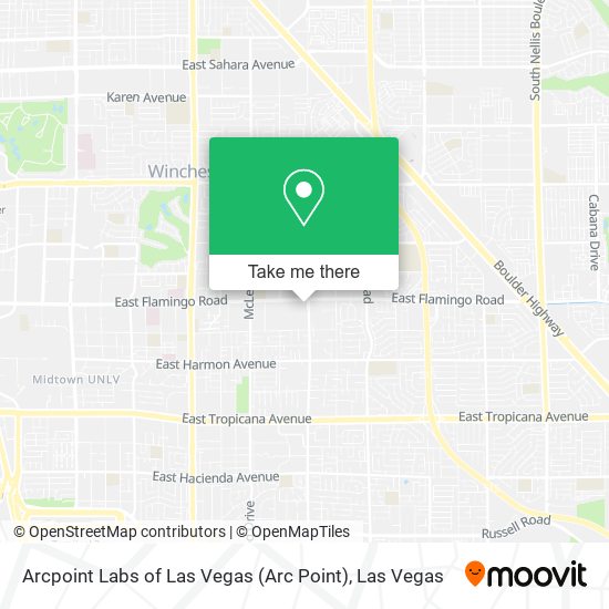 Arcpoint Labs of Las Vegas (Arc Point) map