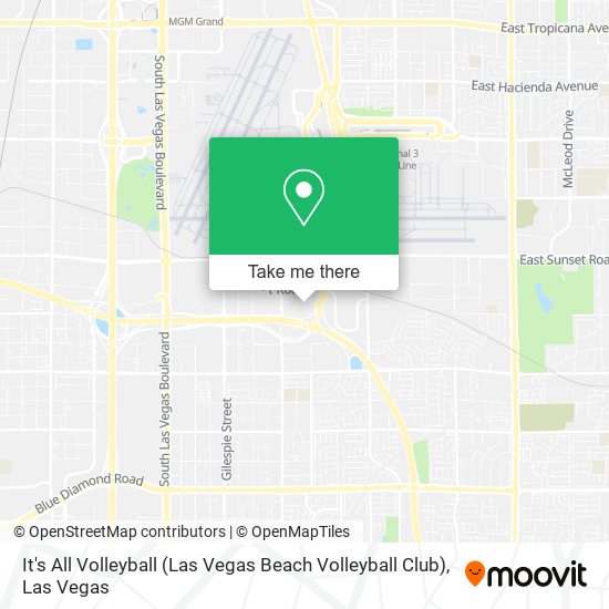 It's All Volleyball (Las Vegas Beach Volleyball Club) map