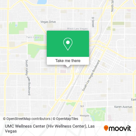 UMC Wellness Center (Hiv Wellness Center) map