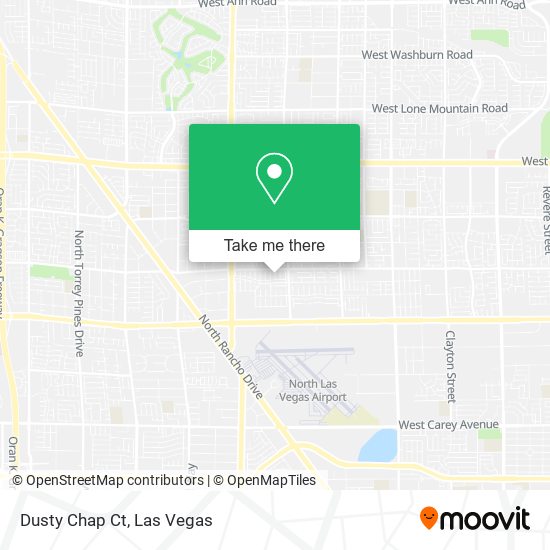 Mapa de Dusty Chap Ct