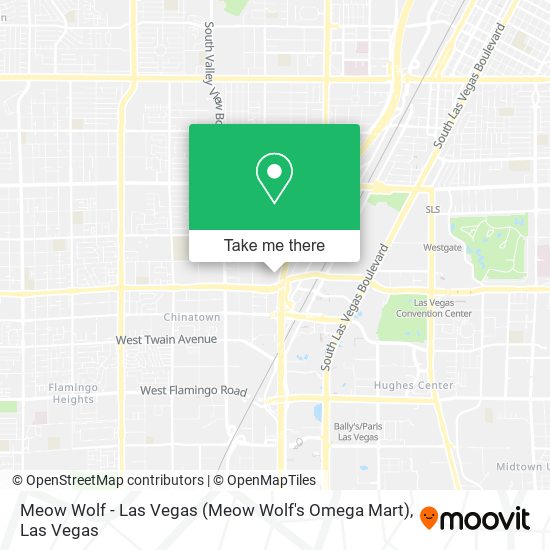 How to get to Meow Wolf Las Vegas Meow Wolf s Omega Mart by Bus