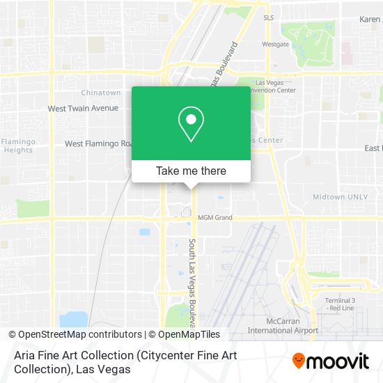 Aria Fine Art Collection map
