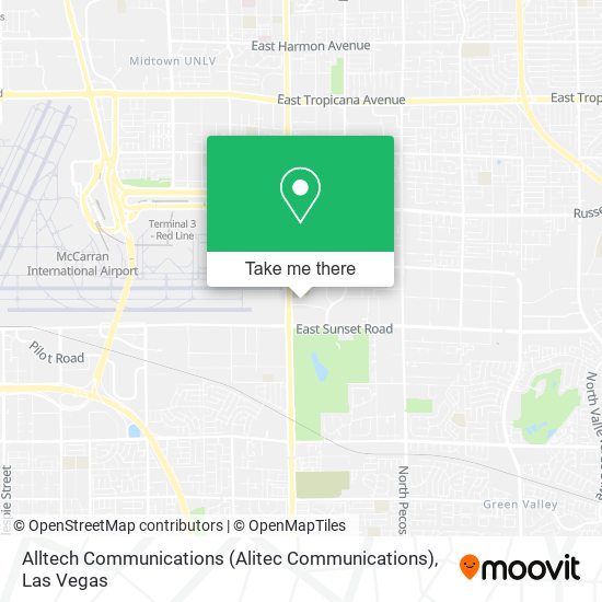 Alltech Communications (Alitec Communications) map