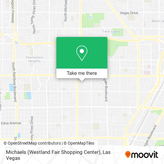 Michaels (Westland Fair Shopping Center) map