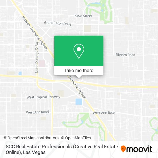 SCC Real Estate Professionals (Creative Real Estate Online) map