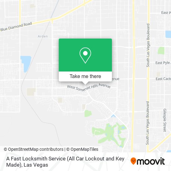 A Fast Locksmith Service (All Car Lockout and Key Made) map