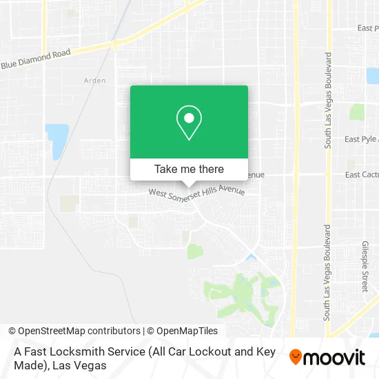 A Fast Locksmith Service (All Car Lockout and Key Made) map