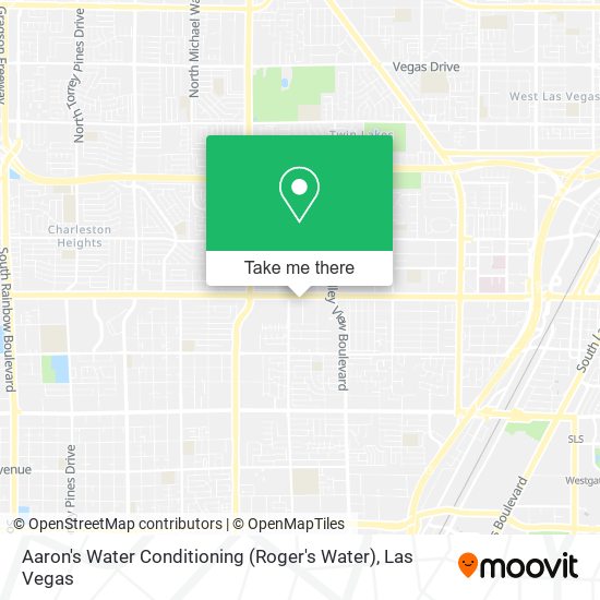 Aaron's Water Conditioning (Roger's Water) map