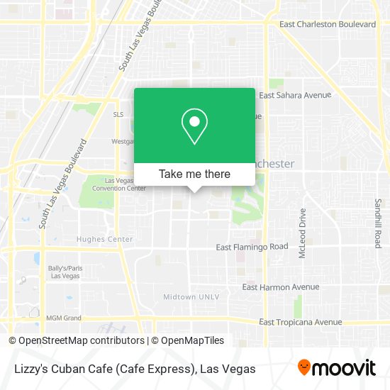 Mapa de Lizzy's Cuban Cafe (Cafe Express)