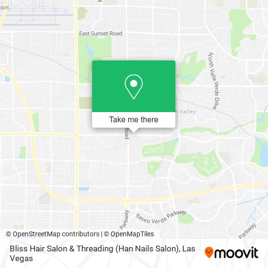Bliss Hair Salon & Threading (Han Nails Salon) map