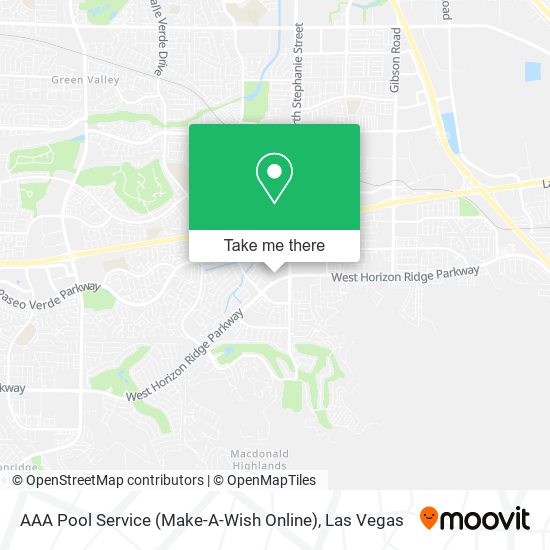 AAA Pool Service (Make-A-Wish Online) map