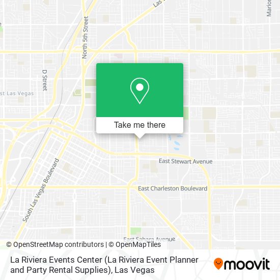 How to get to La Riviera Events Center (La Riviera Event Planner and Party  Rental Supplies) in Las Vegas by Bus?