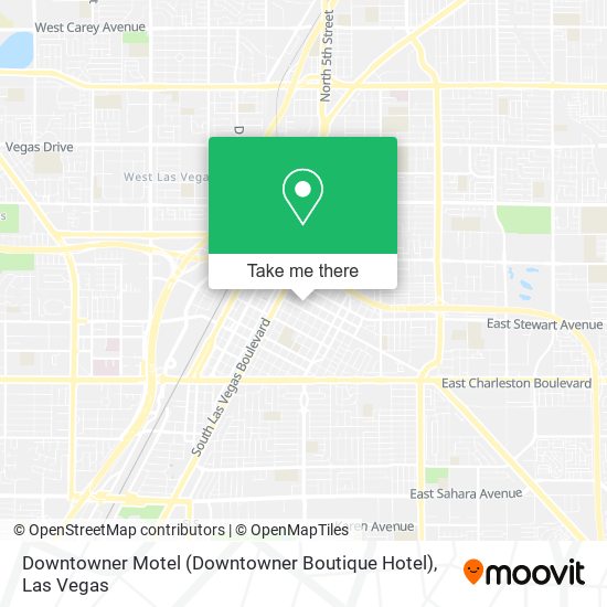 Downtowner Motel (Downtowner Boutique Hotel) map