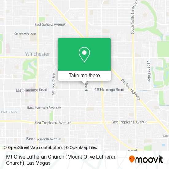 Mapa de Mt Olive Lutheran Church