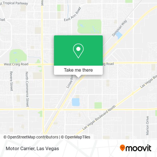 Mapa de Motor Carrier
