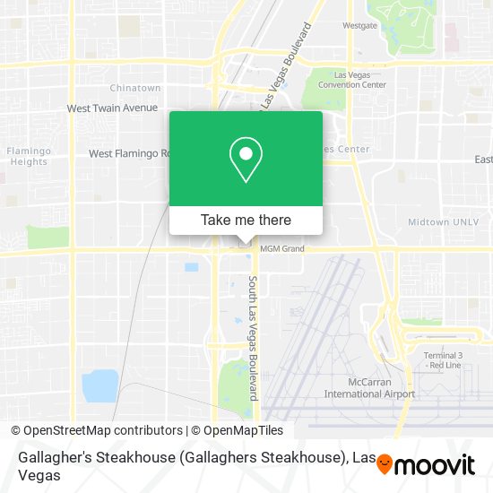 Gallagher's Steakhouse (Gallaghers Steakhouse) map