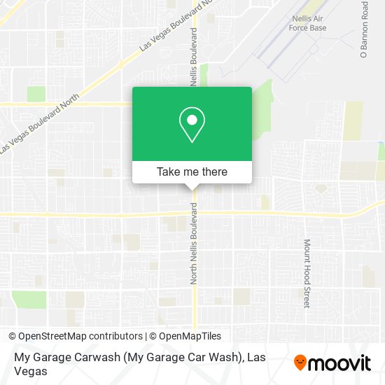 Mapa de My Garage Carwash (My Garage Car Wash)