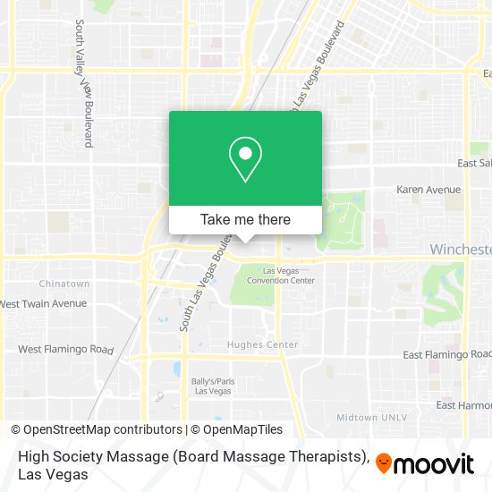 High Society Massage (Board Massage Therapists) map