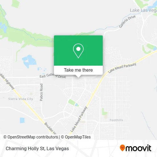 Charming Holly St map