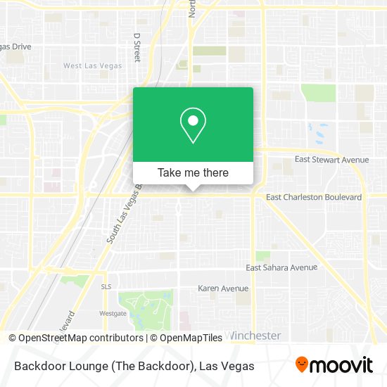 Backdoor Lounge (The Backdoor) map