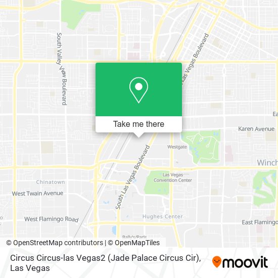 Circus Circus-las Vegas2 (Jade Palace Circus Cir) map