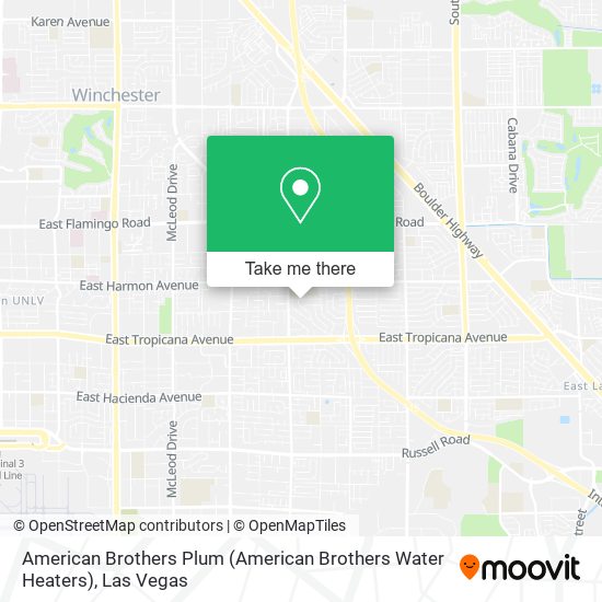 American Brothers Plum (American Brothers Water Heaters) map