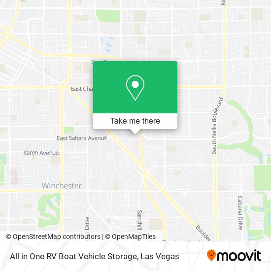 All in One RV Boat Vehicle Storage map