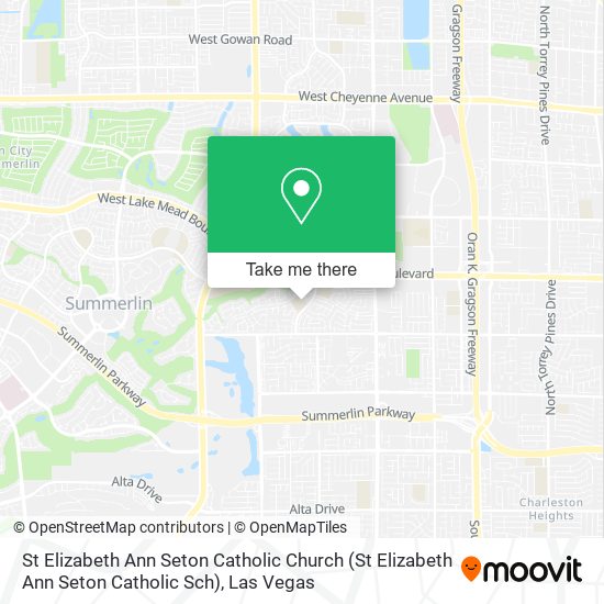 Mapa de St Elizabeth Ann Seton Catholic Church