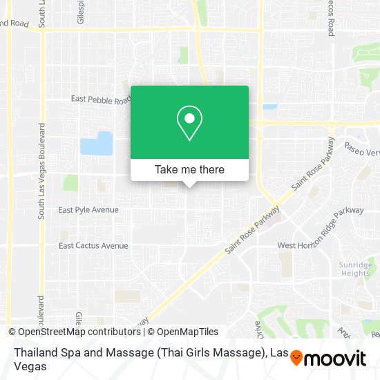 Mapa de Thailand Spa and Massage (Thai Girls Massage)