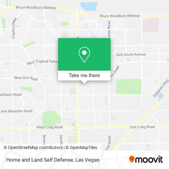 Home and Land Self Defense map